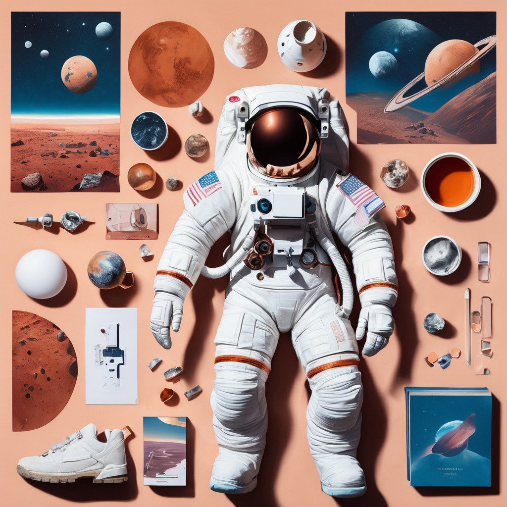 Astronaut on mars